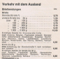 Bund 699 als portoger. MeF mit 2x 40 Pf Unfallverhtung aus Rolle auf ca. C5- / 21 x 14,8 cm groer CEPT-Postkarte von 1977 in die Niederlande
