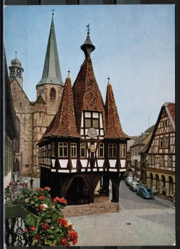 AK Michelstadt, Rathaus, um 1965