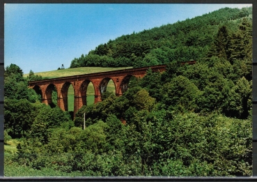 Ansichtskarte Oberzent / Himbchelviadukt, um 1980