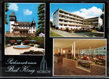 AK Bad Knig, Parksanatorium, gelaufen 1982