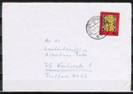 Bund 770 als portoger. EF mit 40 Pf R. v. Gandersheim auf Inlands-Brief bis 20g von 1973-1974 - im Ankauf gesucht !