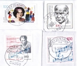 Die "einfachen" Sondermarken des Jahres 1996 zu 100 Pf auf Inlands-Brief sind ab 1,- 1,50 Euro pro Brief lieferbar !