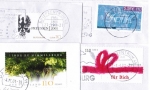 Die "einfachen" Sondermarken des Jahres 2001 zu 110 Pf / 0,51  auf EF-Brief sind - soweit vorrtig - ab 3,- Euro pro Stck lieferbar!