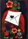 Ansichtskarte von Etna Koebrich - "Der Brief"