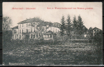 Ansichtskarte Michelstadt, Kur- und Wasserheilanstalt von Westen gesehen, wohl um 1910 !? - die heutige Stadtverwaltung