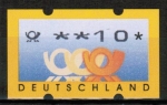 Die Automatenmarken Nr. 3 mit Posthorn-Papier und schlankem / magerem Posthorn-Aufdruck gehren mit zum Jahrgang 2001 !!!