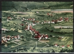AK Michelstadt / Weiten-Gesss, Teilansicht - Luftbild, coloriert - um 1965, gelaufen 1975