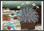 Ansichtskarte von M. Kopricanec - "Korb mit Blumen"
