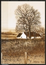 10 gleiche Ansichtskarten von Stephen Oliver - "Lonely Farmstead" (Einsames Gehft) (1981)