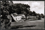 Ansichtskarte Mossautal / Unter-Mossau, Pension "Waldhaus" - Jakob Treusch, gelaufen 1961 mit Poststellenstempel Unter-Mossau