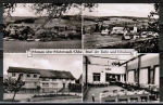 AK Mossautal / Ober-Mossau, Gasthaus und Pension "Zum Ross" - Peter Br, gelaufen 1957 mit Landpost-Stempel