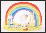 Ansichtskarte von Barbara Alexander - "This is my very own rainbow ... " ...