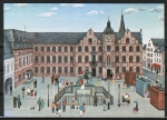 10 gleiche Ansichtskarten von Felizitas Kastner - "Dsseldorf, Rathaus"