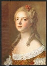 Ansichtskarte von Jean-Marc Nattier (1685-1766) - "Portrait von Madame Victoire"