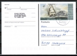 Bund 2464 als portoger. EF mit 45 Cent Jugend 2005 auf Inlands-Postkarte von 2005-2019, codiert
