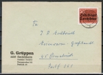 Bund 396 als portoger. EF mit 20 Pf Katechismus auf Inlands-Brief bis 20g von 1963-1964