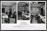 Ansichtskarte Bad Knig, "Weimar's Gute Stuben", Weinstube Kaffee - Restaurant, gelaufen 1952