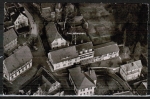 Ansichtskarte Reichelsheim, Luftbild mit Hotel - Pension "Zum Schwanen" - Fam. Treusch, wohl 1958 (?)