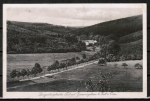 Ansichtskarte Bad Knig / Zell, Strae Richtung Langen-Brombach, wohl 1920er- / 1930er-Jahre (?)