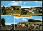 Ansichtskarte Mossautal / Ober-Mossau mit 5 Ansichten, coloriert, um 1965 / 1970, gelaufen 1975