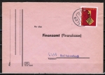 Bund 560 als portoger. EF mit 30 Pf Europa 1968 / Schlssel auf Inlands-Brief bis 20g von 1968-1970