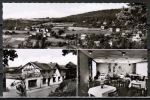 Ansichtskarte Oberzent / Kortelshtte, Gasthaus und Pension "Zum Adler", gelaufen 1964 mit Stahlstempel 6121 Kortelshtte