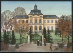 10 gleiche Ansichtskarten von Felizitas Kastner - "Dsseldorf, Schloss Eller" (1982)