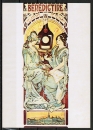 10 gleiche Ansichtskarten von Alfons Mucha (18??-1939) - "Benedictine"