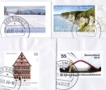 Die nicht-aufgefhrten "einfachen" Sondermarken des Jahres 2012 sind soweit vorrtig als Inlands-EF-Brief ab 2,50 Euro pro Brief lieferbar !