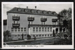 AK Bad Knig, Kur- und Erholungsheim Mller, mit (Hakenkreuz-)Fahne, ca. 1935 / 1940, Mngel