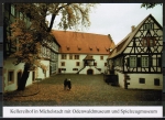AK Michelstadt, Kellereihof mit Odenwaldmuseum und Spielzeugmuseum, um 1985