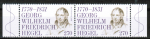 Frankaturwunsch: 2x 270 Cent Hegel auf schwerem C5-bergabe-Einschreibe-Brief ber 2 cm Dicke, 23 cm lang
