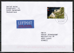 Bund 2940 als portoger. EF mit 75 Cent Pflzer Htte auf Auslands-Brief bis 20g von 2012-2014 in die Schweiz, codiert