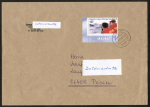 Bund 2367 als portoger. EF mit 144 Cent DLRG auf C5-Inlands-Brief von 2003-2005, ca. 23 cm lang