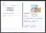 Bund 3360 als portoger. EF mit 45 Cent Universitt Bonn auf Inlands-Postkarte von 2018-2019, codiert