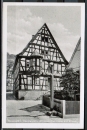 AK Breuberg / Neustadt, Altdeutsches Haus mit Markt-Kreuz, ca. 1935/1940 !?