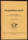DDR - Original-Gebhrenheft vom 1.7.1957 in sehr guter Erhaltung !