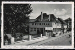 AK Bad Knig, "Fafnierbrunnen - Sanatorium Dr. Zimper", um 1930 (!?)