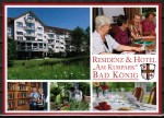 AK Bad Knig, Residenz und Hotel "Am Kurpark", ca. von 2020