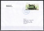 Bund 2947 als portoger. EF mit 90 Cent Jugend 2012 auf B-Brief vom ZAG Bsingen in die Schweiz von 2023, codiert