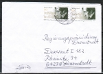 Bund 1953 als portoger. MeF mit 2x 110 Pf Mendelssohn-Bartholdy auf Inlands-Kompakt-Brief 20-50g von 1998, Mngel
