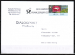 Bund ATM 9 "Briefe empfangen" - Marke zu 0,30 Euro als portoger. EF auf Inlands-Dialogpost-Postkarte vom Juni 2023, codiert