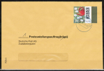 Bund 3776 als portoger. EF mit 345 Cent Briefe-Dauerserie aus Bogen - geflligkeitsgestempelt - auf ca. B6-groem Postzustellauftrag von 2023-heute