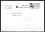 Bund ATM 8 "Briefe schreiben" - Marke zu 0,30 Euro als portoger. EF auf Inlands-Dialogpost-Postkarte vom Juni 2023, codiert