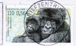 Bund 2182 als portoger. EF mit 110 Pf / 0,56  Gorilla als Nassklebe-Marke auf Inlands-Brief von 2001/2002 im Ankauf gesucht !