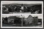 AK Michelstadt / Vielbrunn, Gasthaus und Pension "Zur Krone" - Adam Hofmann, gelaufen 1930er-Jahre, Marke entfernt