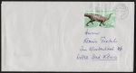 Bund 2690 als portoger. EF mit 145 Cent Jugend 2008 / EZM aus Dinosaurier-Block auf Langformat-Brief ber 50g von 2018, 23,5 cm lang