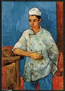 Ansichtskarte von Andre Minaux (1923-1986) - "The pastry cook" - (Der Konditor)