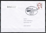Bund 1305 als Brief mit Sonderstempel "Start der Datenverarbeitung am Postschalter" von 1987