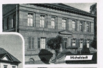 AK der Kreissparkasse Erbach mit der Filiale Michelstadt, um 1952 / 1955